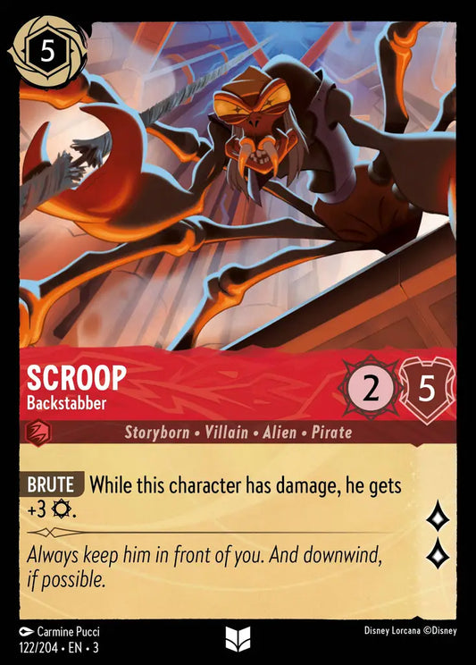 Scroop - Backstabber 122/204 (Into The Inklands)
