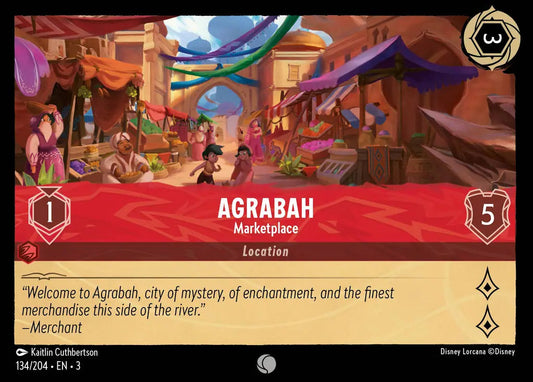 Agrabah - Marketplace 134/204 (Into The Inklands)