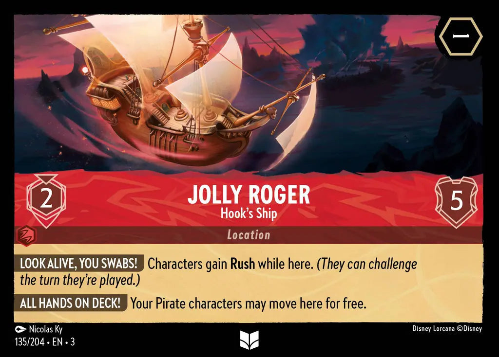Jolly Roger - Hook's Ship 135/204 (Into The Inklands)