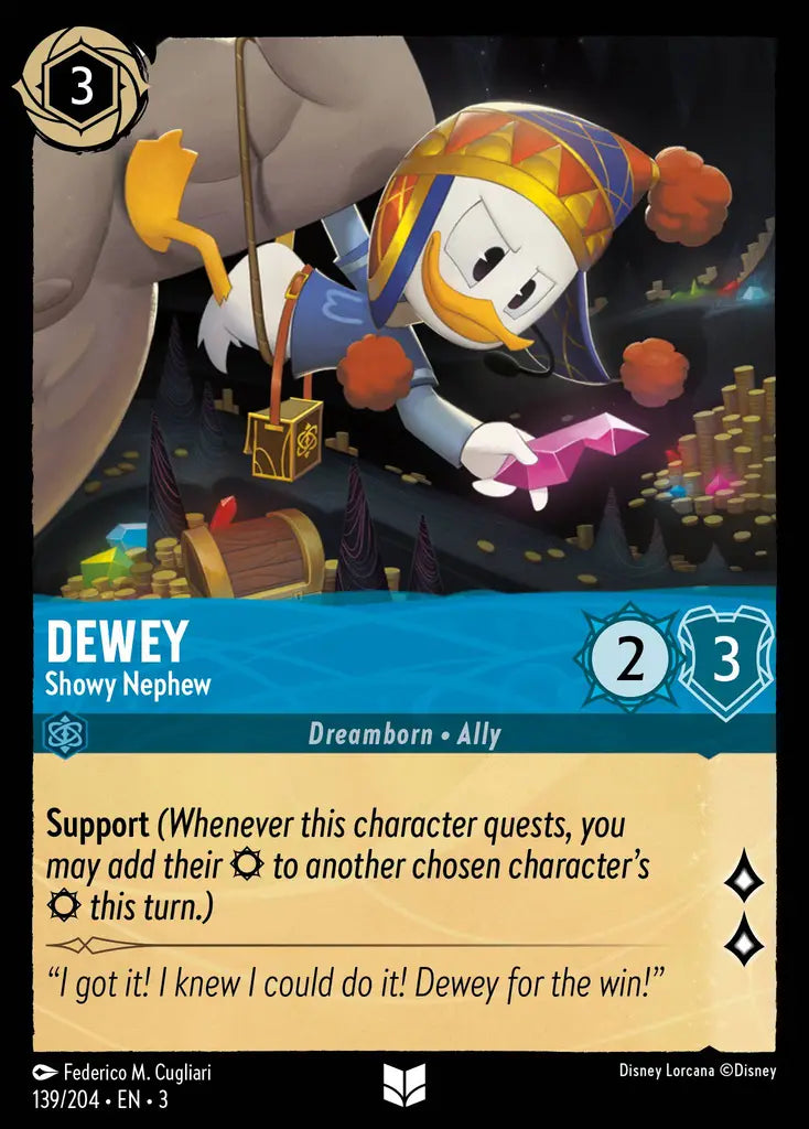 Dewey - Showy Nephew 139/204 (Into The Inklands)