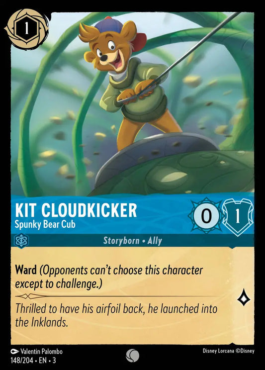 Kit Cloudkicker - Spunky Bear Cub 148/204 (Into The Inklands)