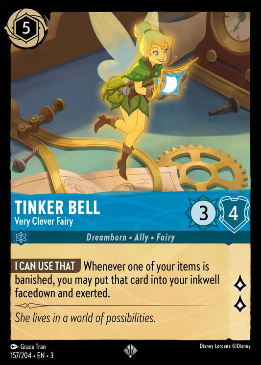 Tinker Bell - Very Clever Fairy 157/204 (Into The Inklands)