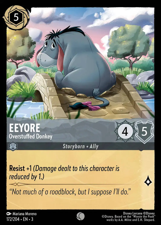 Eeyore - Overstuffed Donkey 172/204 (Into The Inklands)