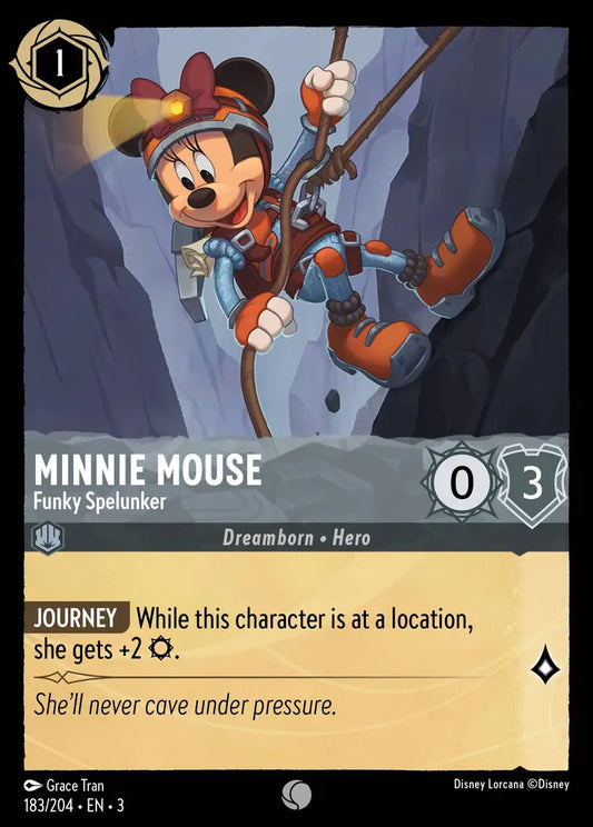 Minnie Mouse - Funky Spelunker 183/204 (Into The Inklands)
