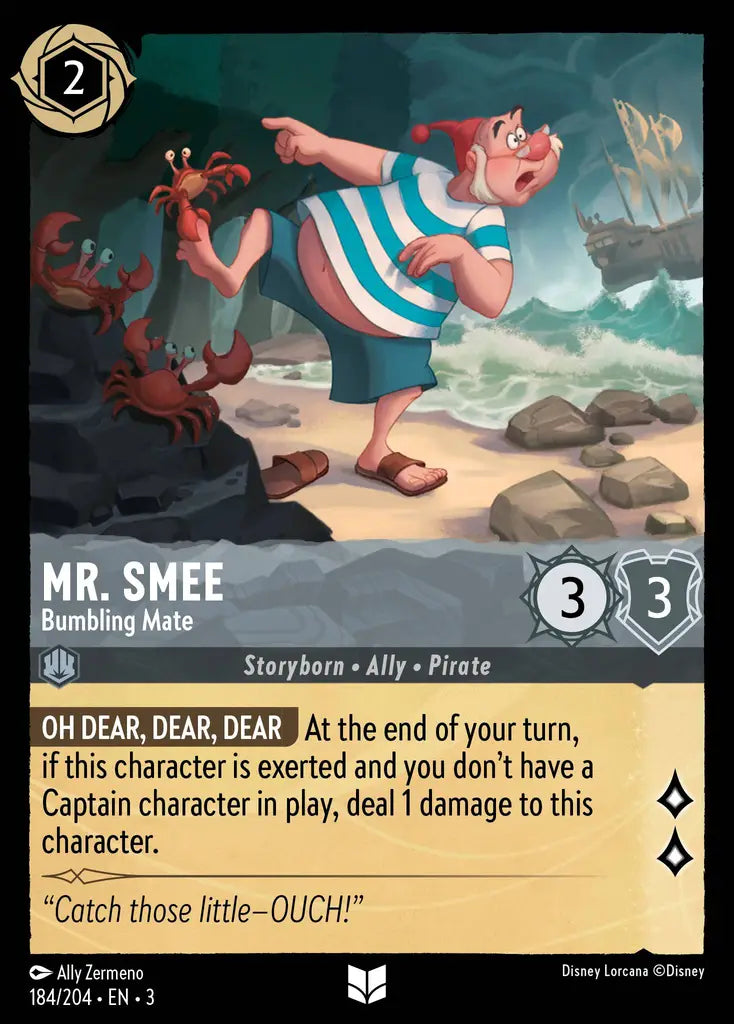 Mr. Smee - Bumbling Mate 184/204 (Into The Inklands)