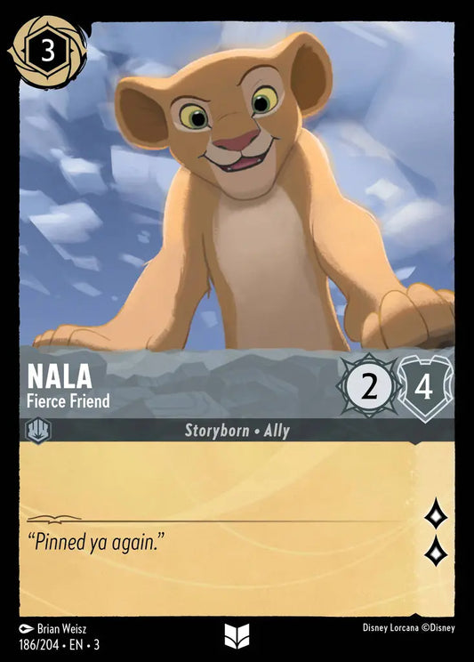 Nala - Fierce Friend 186/204 (Into The Inklands)