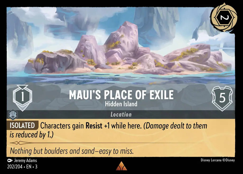 Maui's Place of Exile - Hidden Island 202/204 (Into The Inklands)