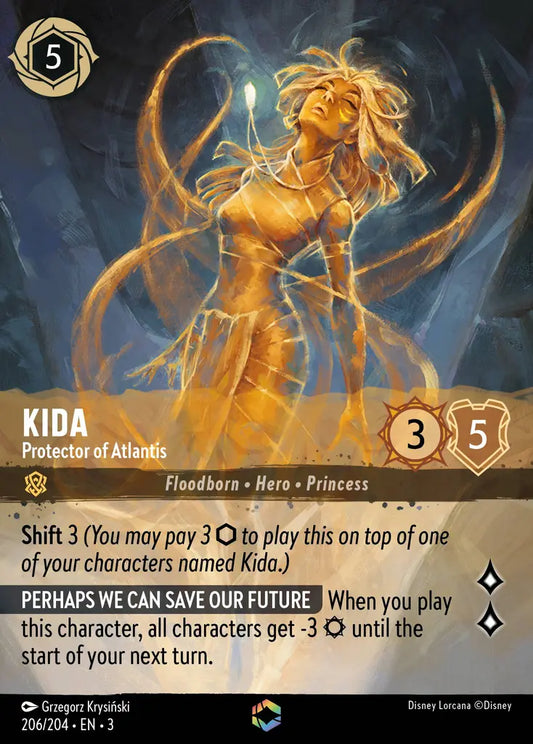 Kida - Protector of Atlantis 206/204 - Enchanted (Into The Inklands)