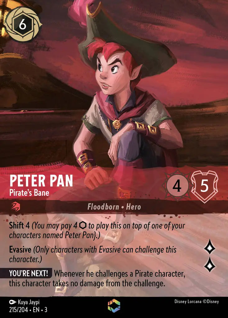 Peter Pan - Pirate's Bane 215/204 - Enchanted (Into The Inklands)