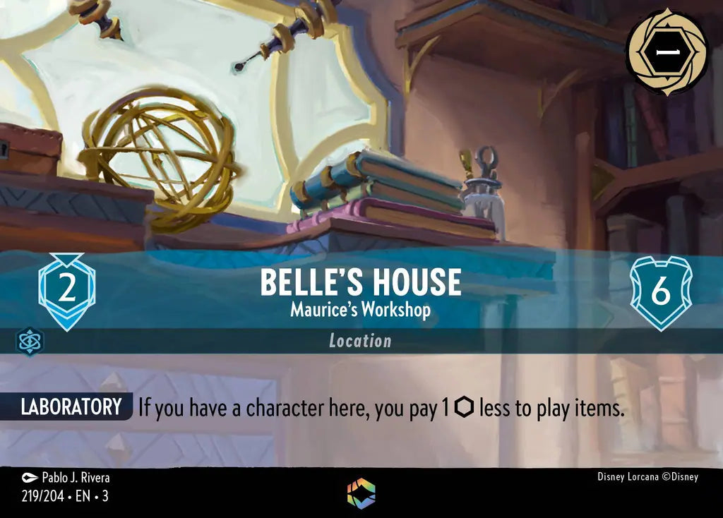 Belle's House - Maurice's Workshop 219/204 - Enchanted (Into The Inklands)