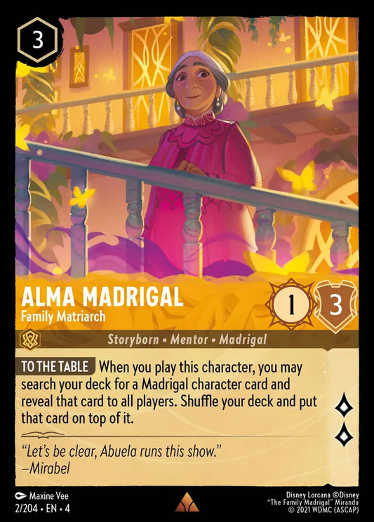 Alma Madrigal - Family Matriarch 2/204 (Ursula's Return)