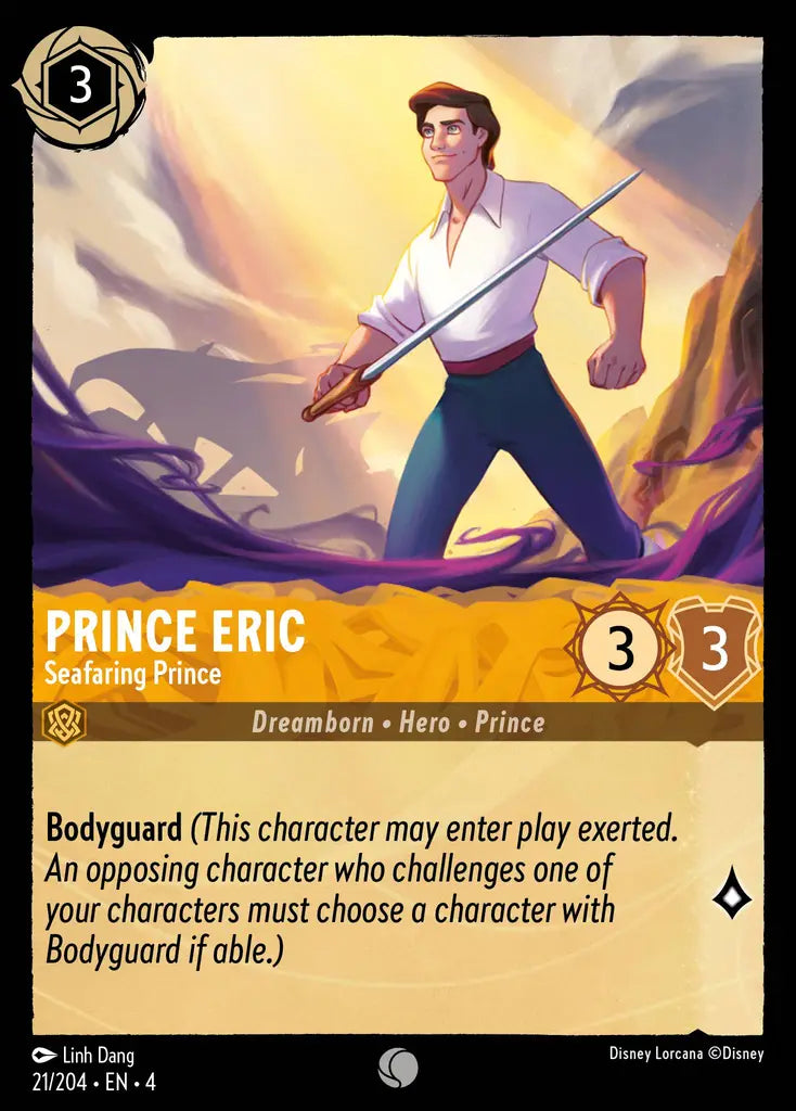 Prince Eric - Seafaring Prince 21/204 (Ursula's Return)
