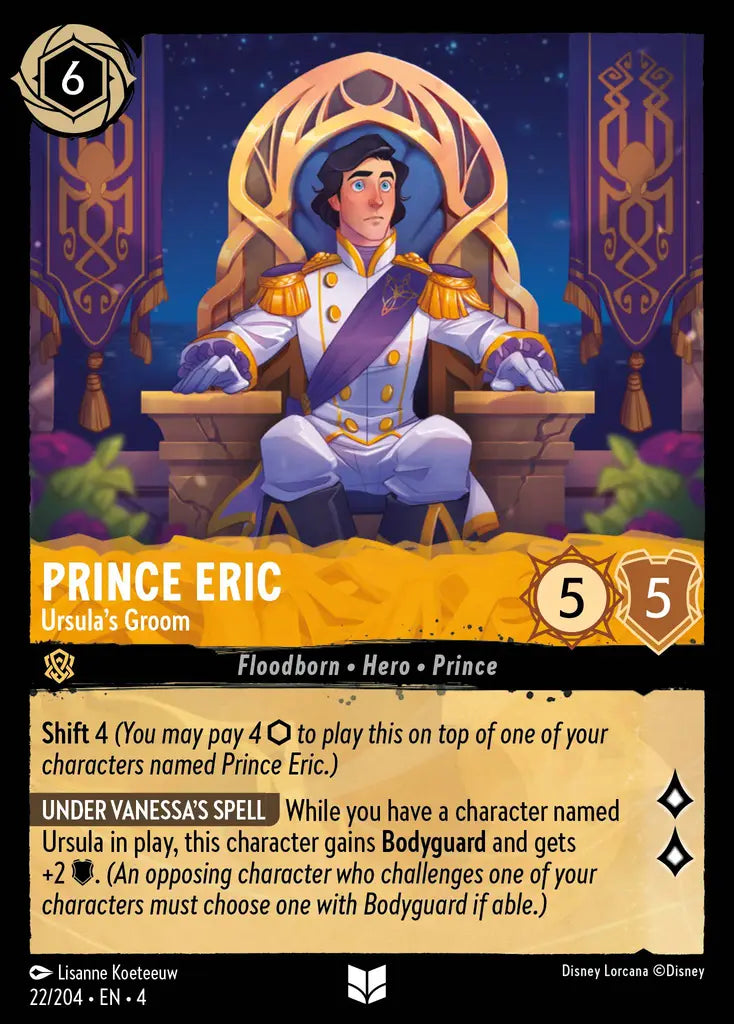 Prince Eric - Ursula's Groom 22/204 (Ursula's Return)