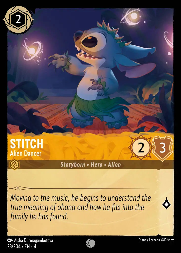 Stitch - Alien Dancer 23/204 (Ursula's Return)