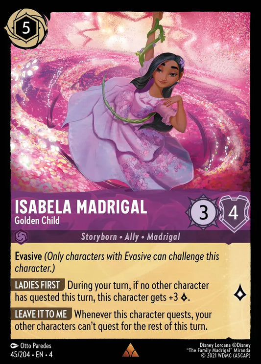 Isabela Madrigal - Golden Child 45/204 (Ursula's Return)