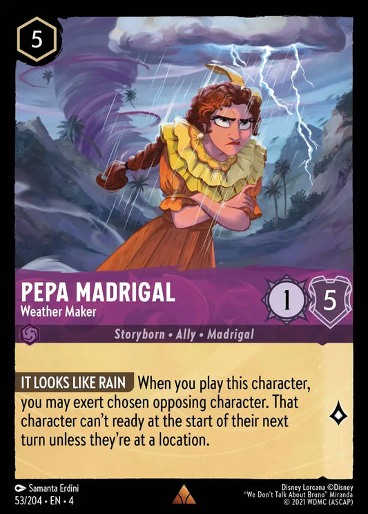 Pepa Madrigal - Weather Maker 53/204 (Ursula's Return)