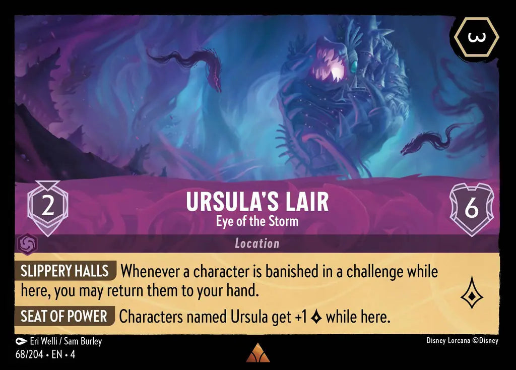 Ursula's Lair - Eye of the Storm 68/204 (Ursula's Return)