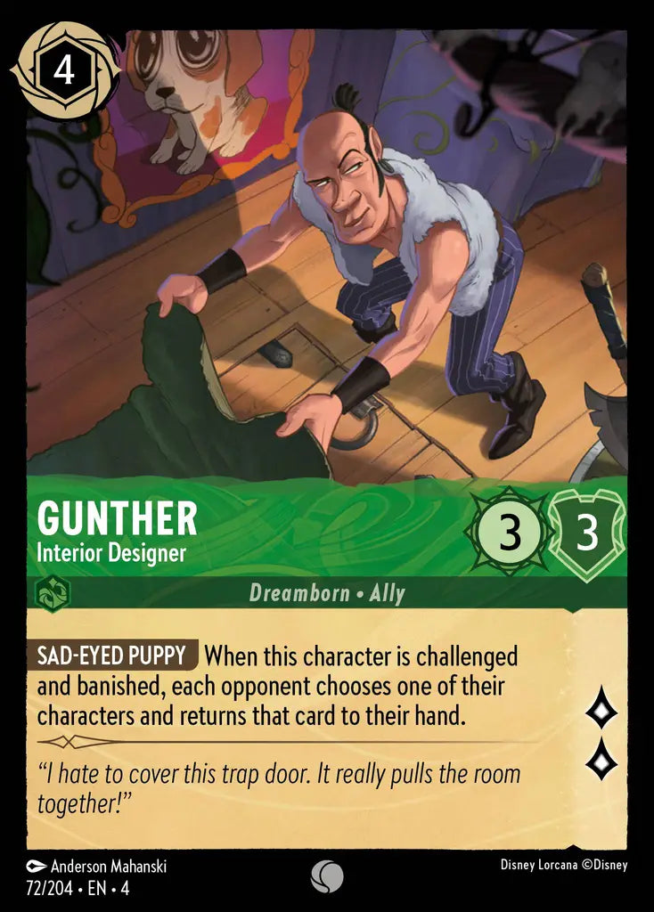 Gunther - Interior Designer 72/204 (Ursula's Return)