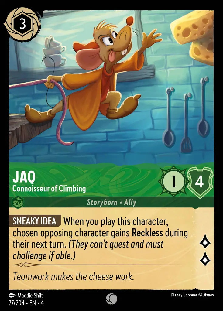 Jaq - Connoisseur of Climbing 77/204 (Ursula's Return)