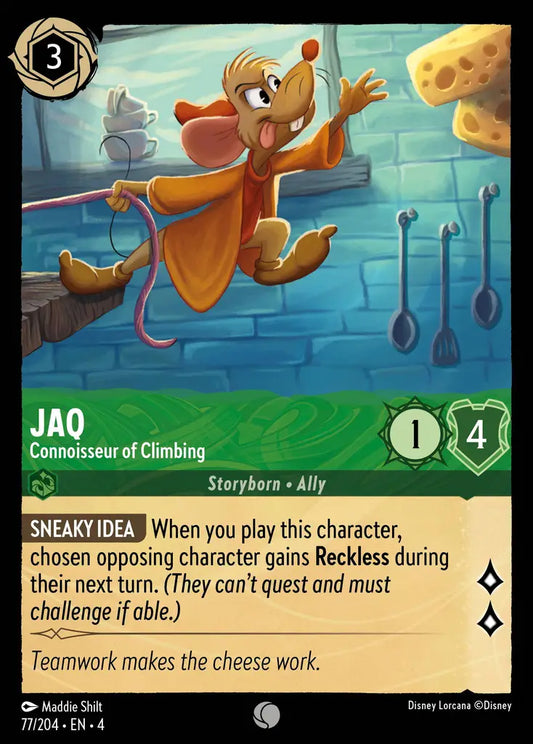 Jaq - Connoisseur of Climbing 77/204 (Ursula's Return)