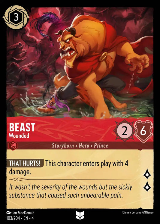 Beast - Wounded 103/204 (Ursula's Return)