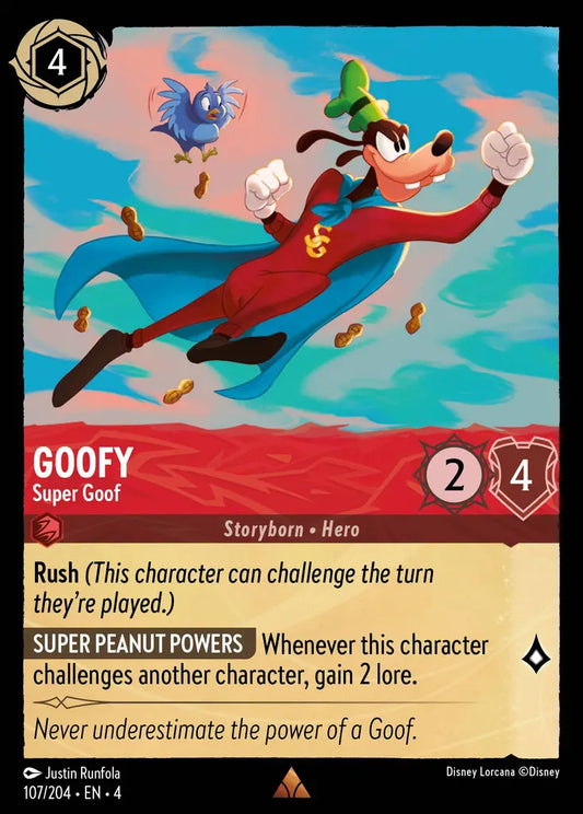 Goofy - Super Goof 107/204 (Ursula's Return)