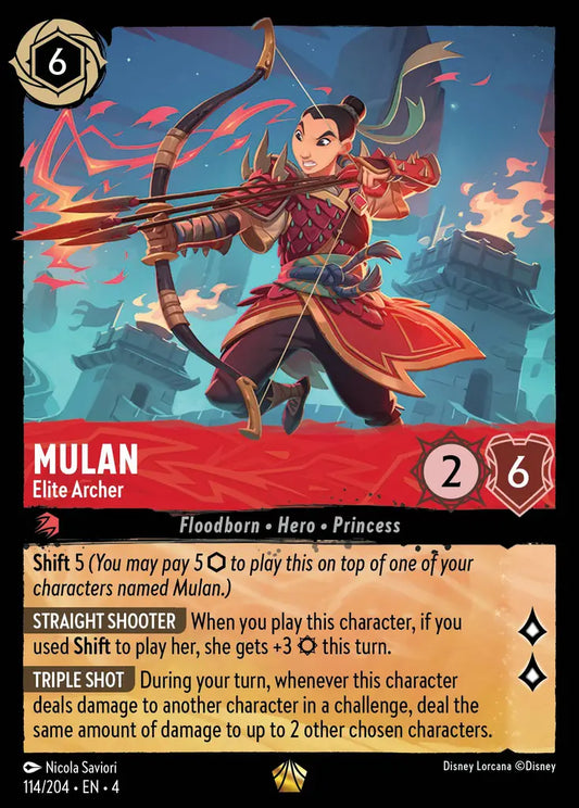 Mulan - Elite Archer 114/204 (Ursula's Return)