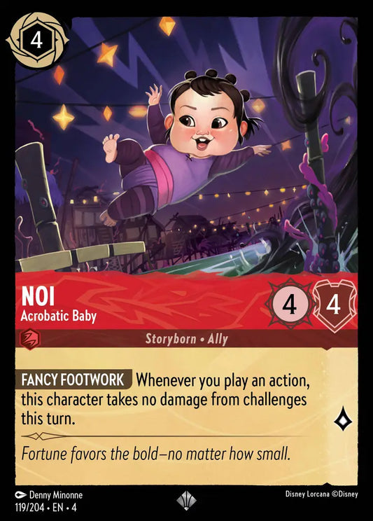 Noi - Acrobatic Baby 119/204 (Ursula's Return)