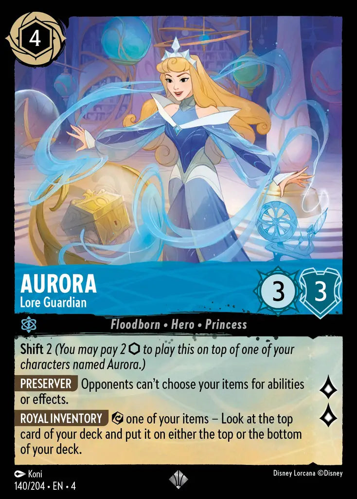 Aurora - Lore Guardian 140/204 (Ursula's Return)