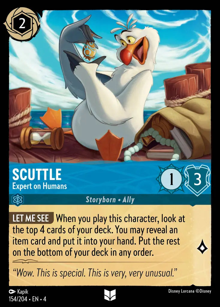 Scuttle - Expert on Humans 154/204 (Ursula's Return)