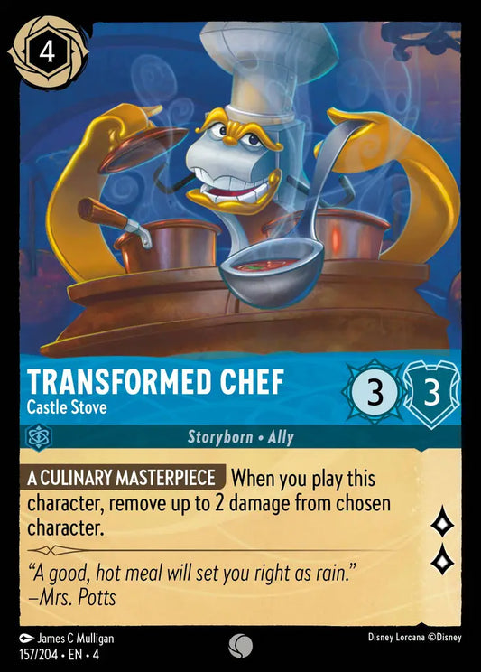 Transformed Chef - Castle Stove 157/204 (Ursula's Return)