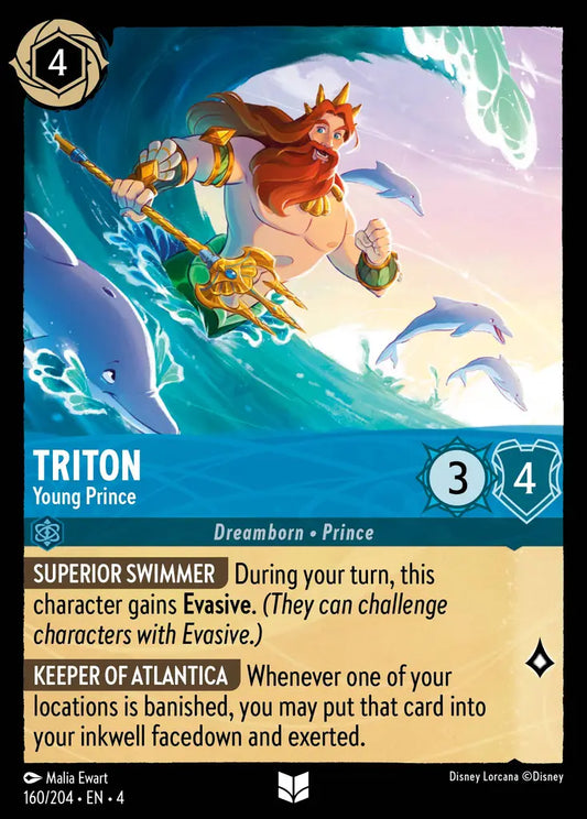 Triton - Young Prince 160/204 (Ursula's Return)