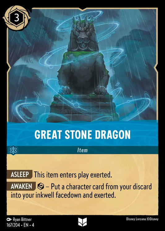 Great Stone Dragon 167/204 (Ursula's Return)