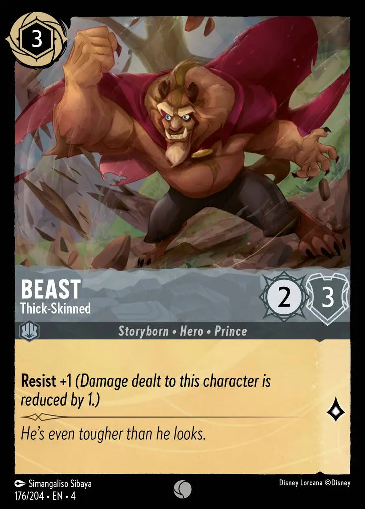 Beast - Thick-Skinned 176/204 (Ursula's Return)