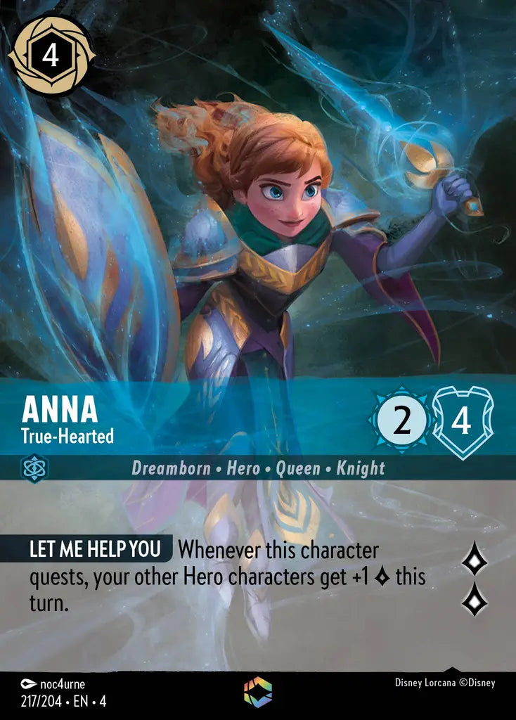 Anna - True-Hearted 217/204 - Enchanted (Ursula's Return)