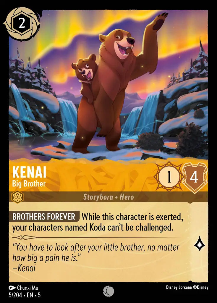 Kenai - Big Brother 5/204 (Shimmering Skies)