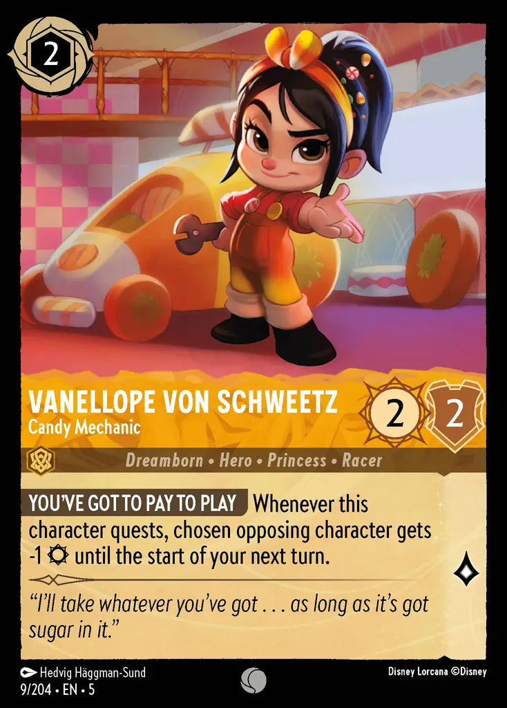 Vanellope von Schweetz - Candy Mechanic 9/204 (Shimmering Skies)