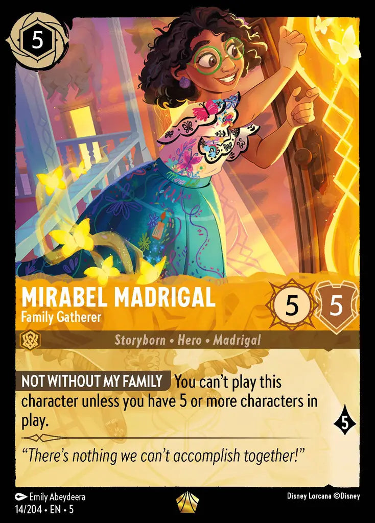 Mirabel Madrigal - Family Gatherer 14/204 (Shimmering Skies)
