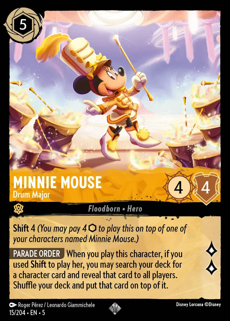 Minnie Mouse - Drum Major 15/204 (Shimmering Skies)