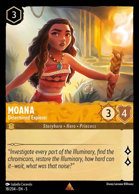Moana - Determined Explorer 18/204 (Shimmering Skies)