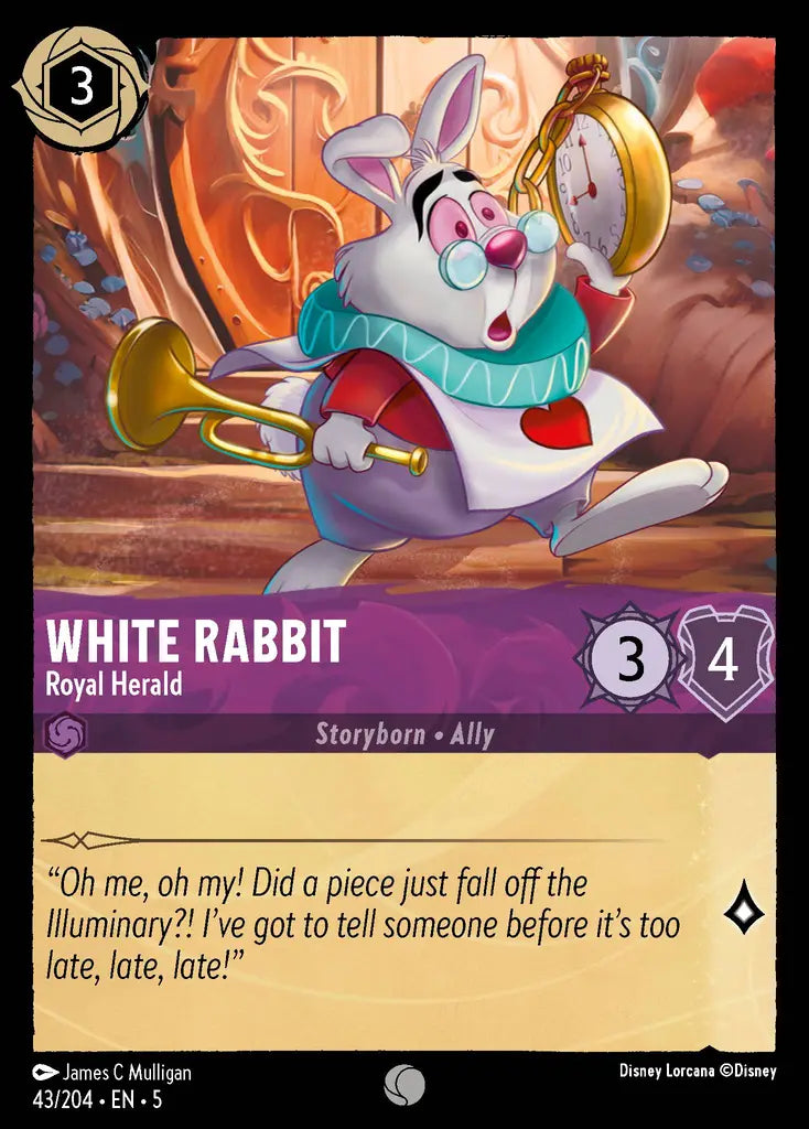 White Rabbit - Royal Herald 43/204 (Shimmering Skies)