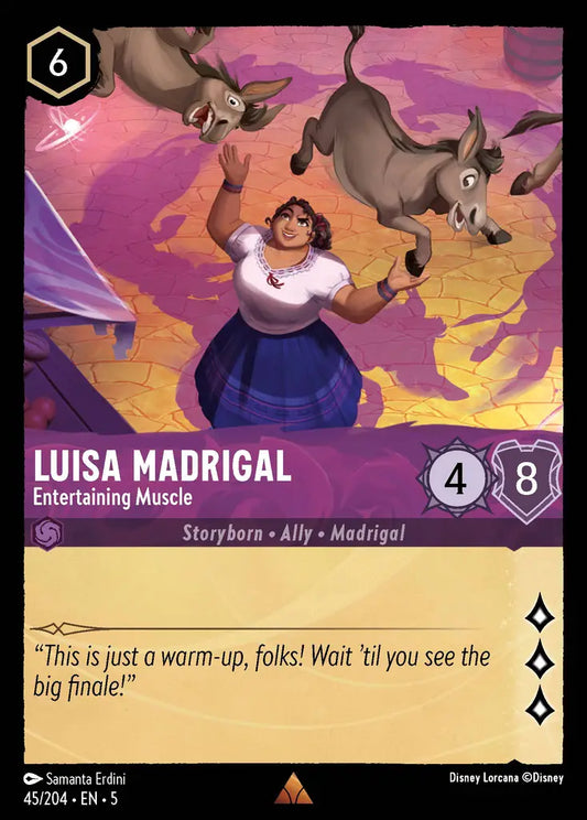 Luisa Madrigal - Entertaining Muscle 45/204 (Shimmering Skies)