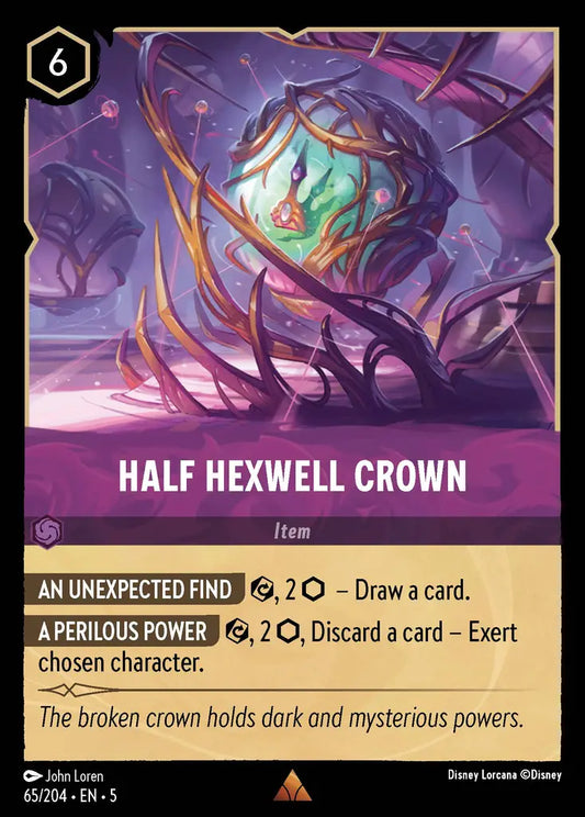 Half Hexwell Crown 65/204 (Shimmering Skies)