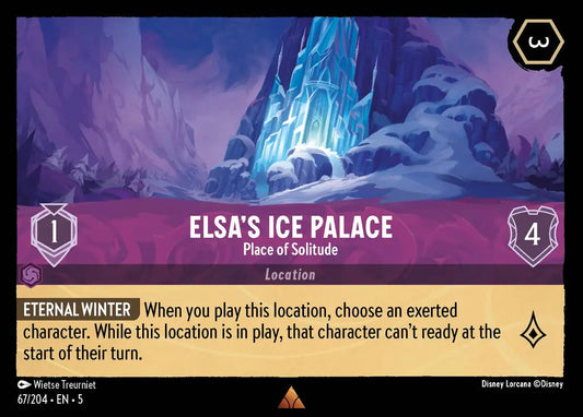 Elsa's Ice Palace - Place of Solitude 67/204 (Shimmering Skies)