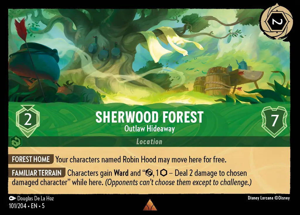 Sherwood Forest - Outlaw Hideaway 101/204 (Shimmering Skies)