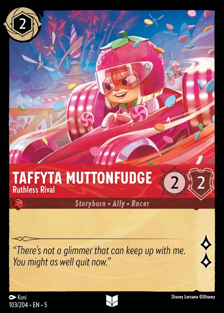 Taffyta Muttonfudge - Ruthless Rival 103/204 (Shimmering Skies)