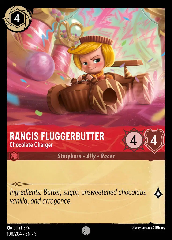 Rancis Fluggerbutter - Chocolate Charger 108/204 (Shimmering Skies)
