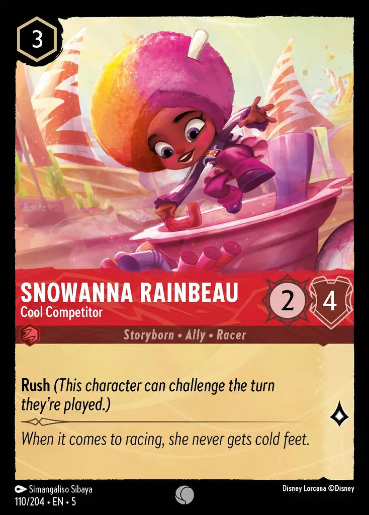 Snowanna Rainbeau - Cool Competitor 110/204 (Shimmering Skies)