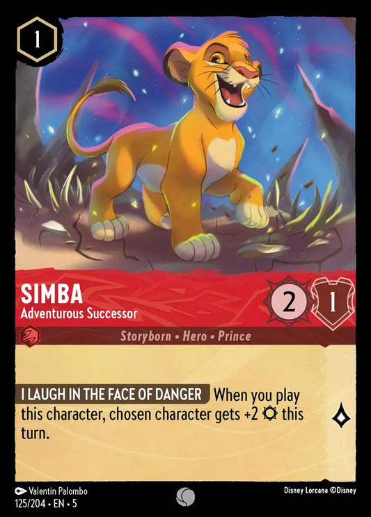 Simba - Adventurous Successor 125/204 (Shimmering Skies)