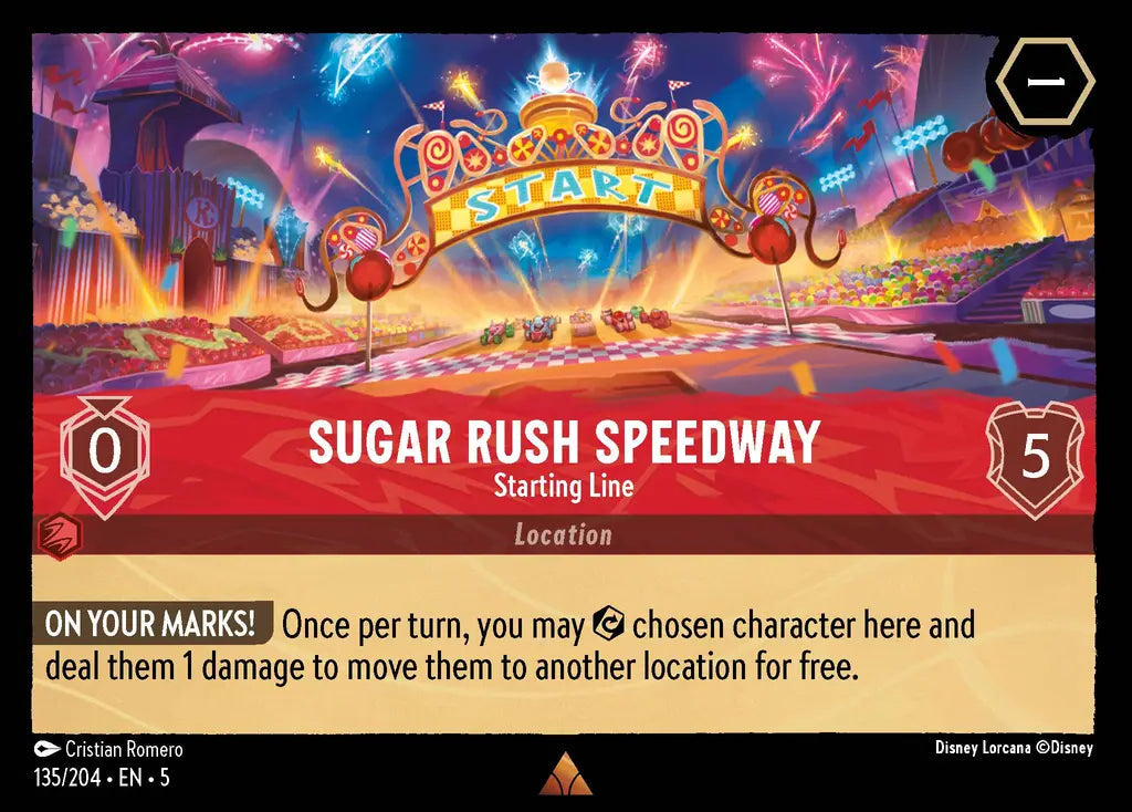 Sugar Rush Speedway - Starting Line 135/204 (Shimmering Skies)